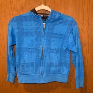 Shaun White Blue Hoodie – Size Small (Missing Drawstring)”